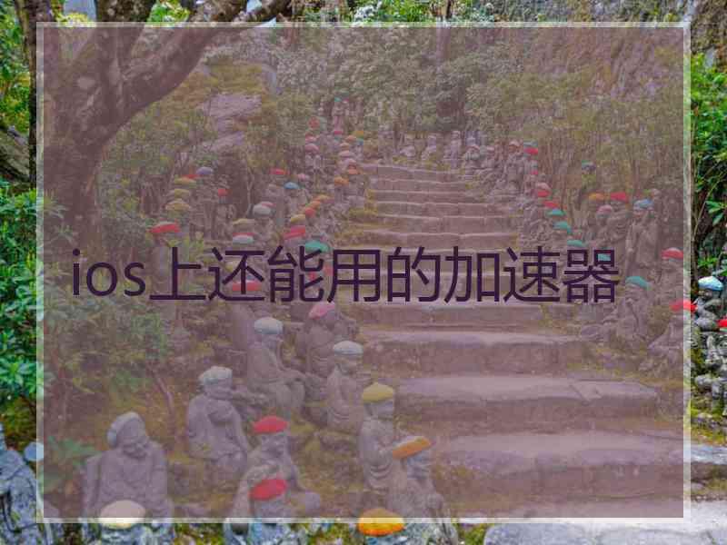 ios上还能用的加速器