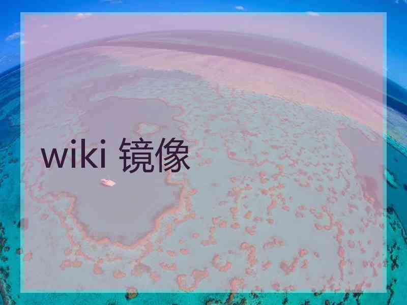 wiki 镜像