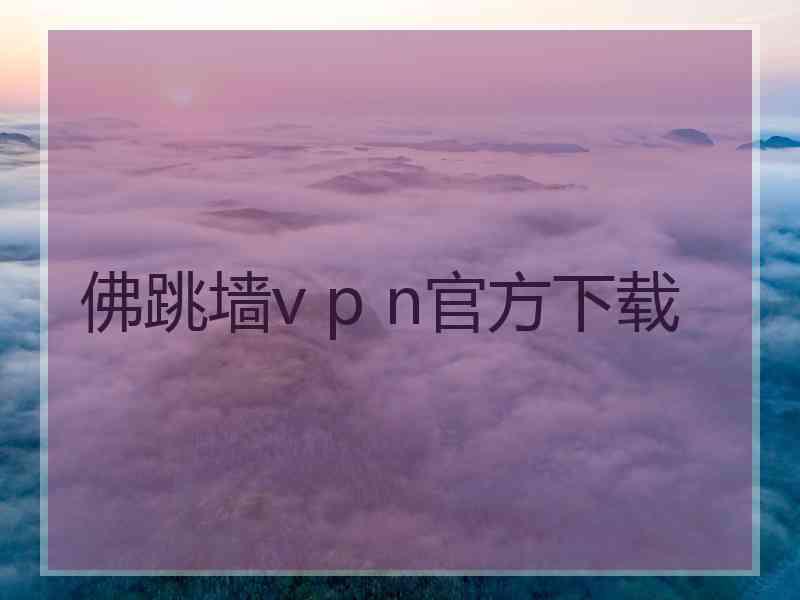 佛跳墙v p n官方下载