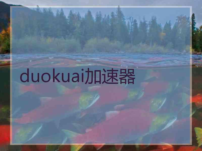 duokuai加速器