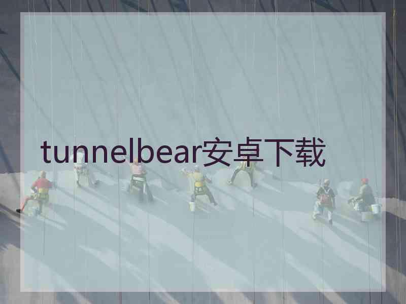 tunnelbear安卓下载