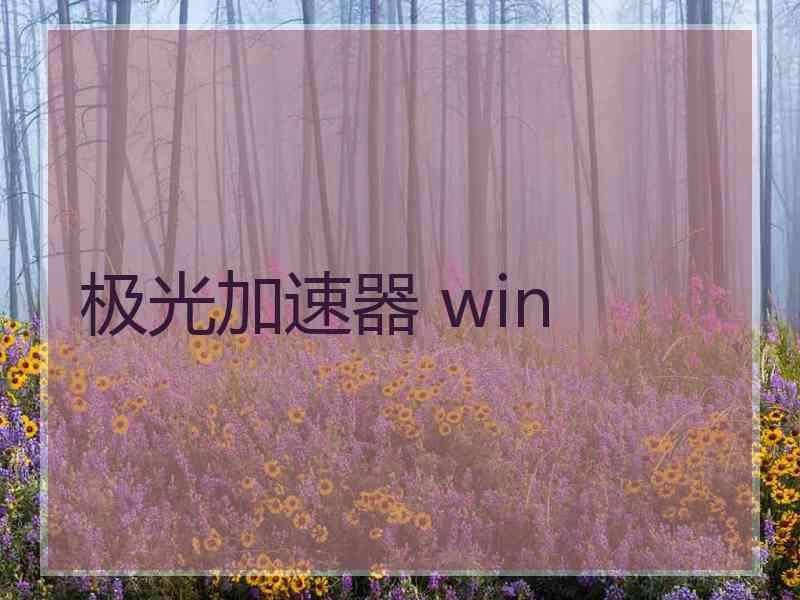 极光加速器 win