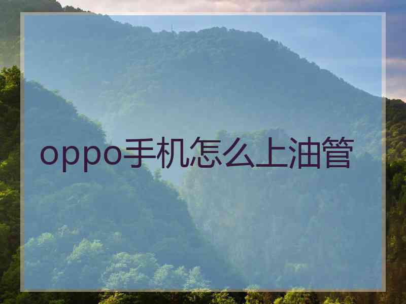 oppo手机怎么上油管