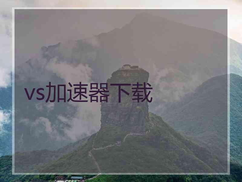 vs加速器下载