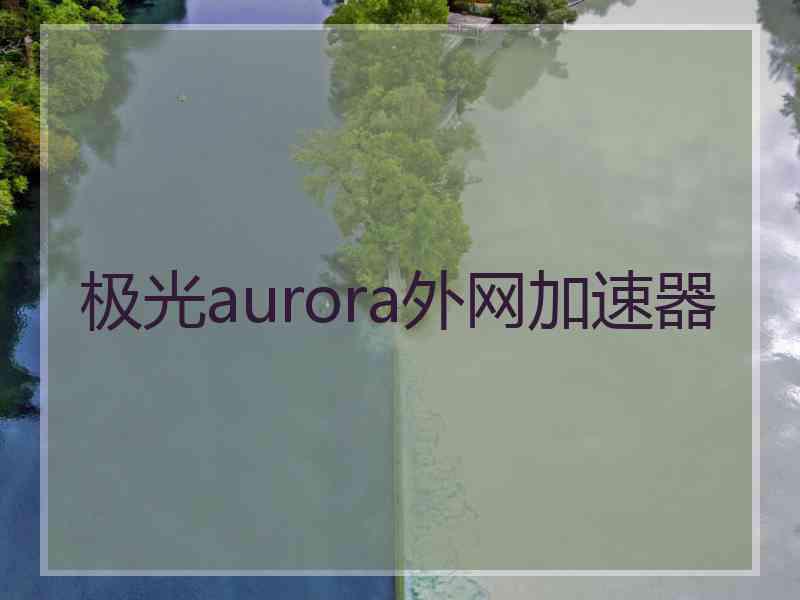 极光aurora外网加速器